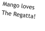 Mango loves The Regatta!